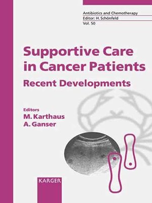 cover image of Supportive Care in Cancer Patients